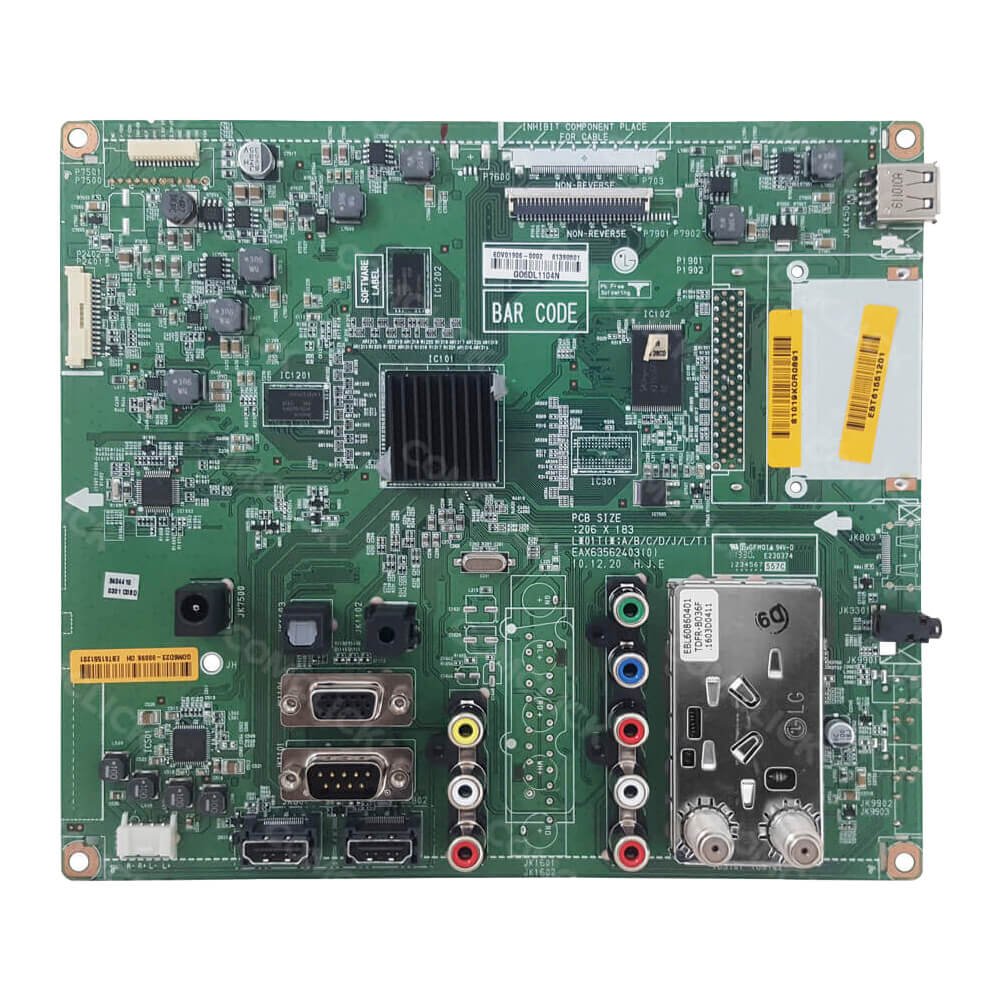 Placa Principal EAX63562403 / EBT61551201 / EBT61472704 TV LG 26LV2500