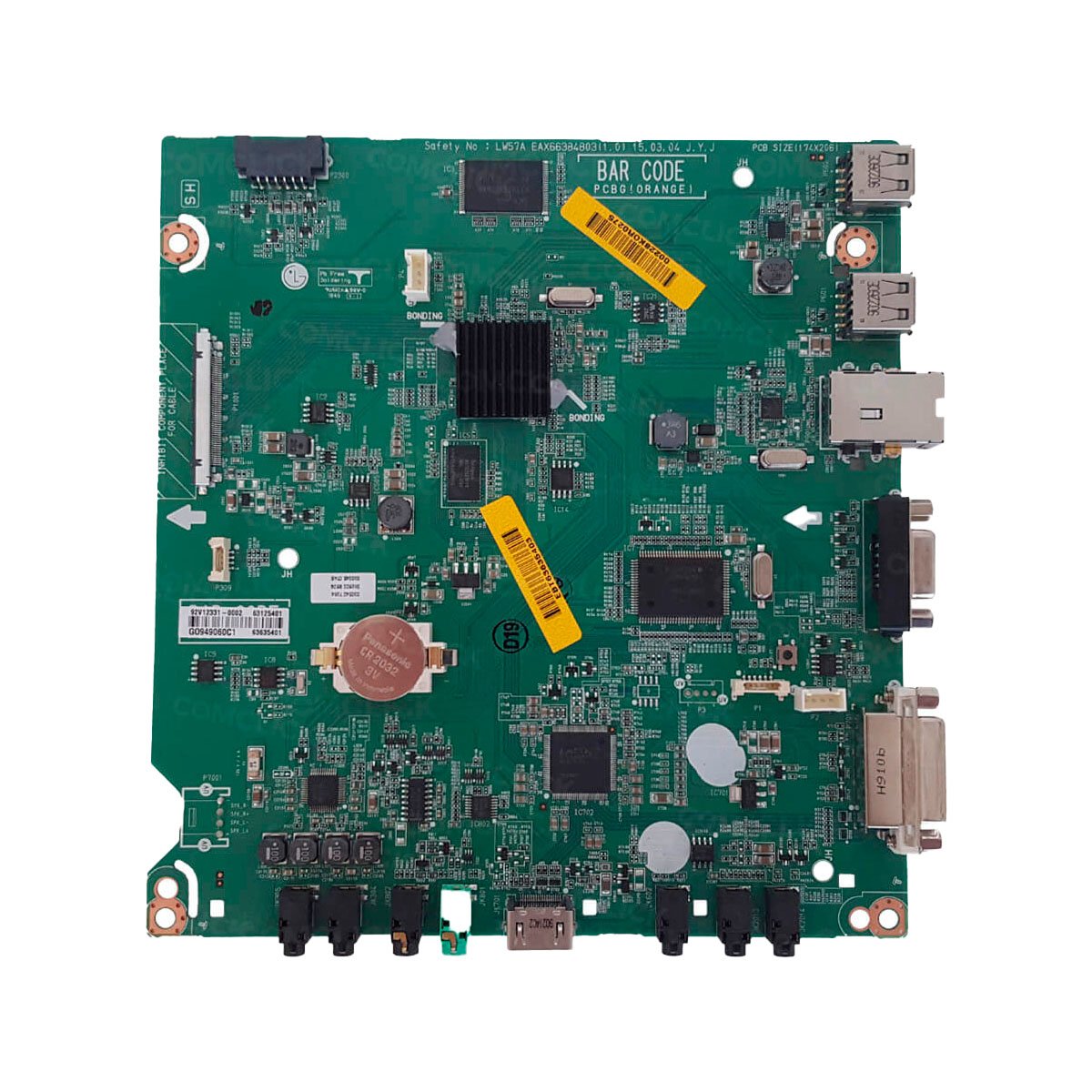 Placa Principal EAX66384803 EBT63635403 EBT63635401 TV Monitor Profissional LG 32SE3B