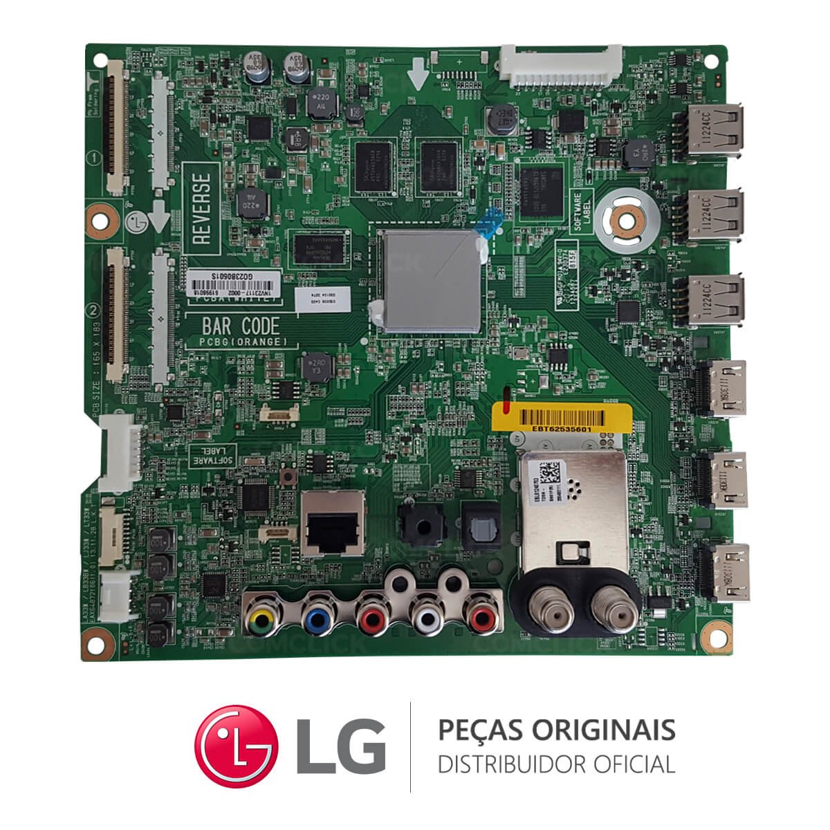 Placa Principal EBT62535601 EBU61998003 TV LG 47LA6610 47LA7400