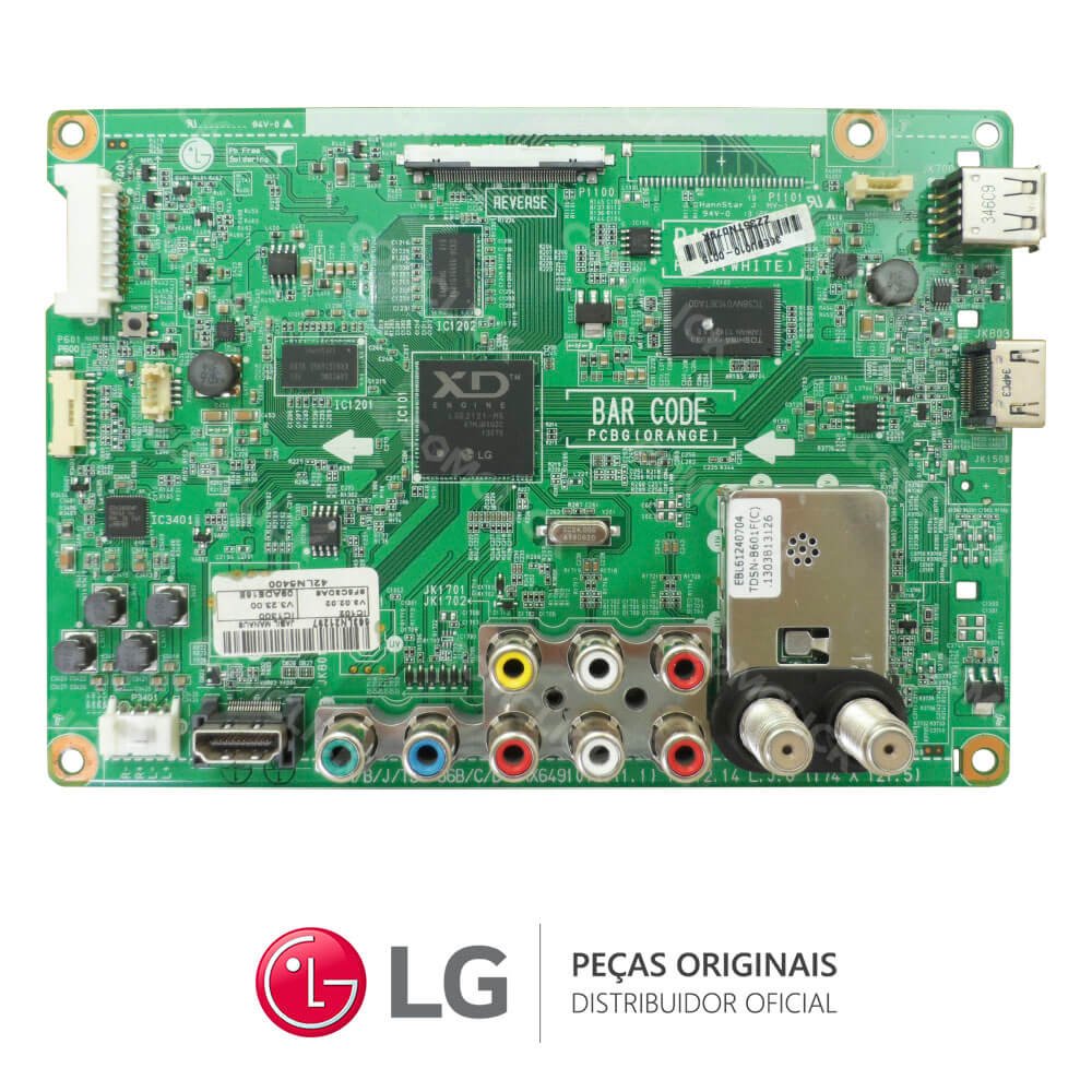 Placa Principal EBU62032201 EBT62566621 EBT62566622 EAX64910705 EBU62032212 TV LG 42LN5400