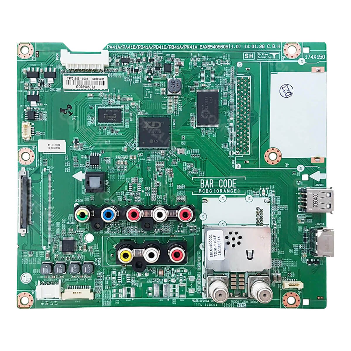 Placa Principal EBU62325701 / EBU62325713 / EAX65405606 TV LG 50PB560B, 50PB650B