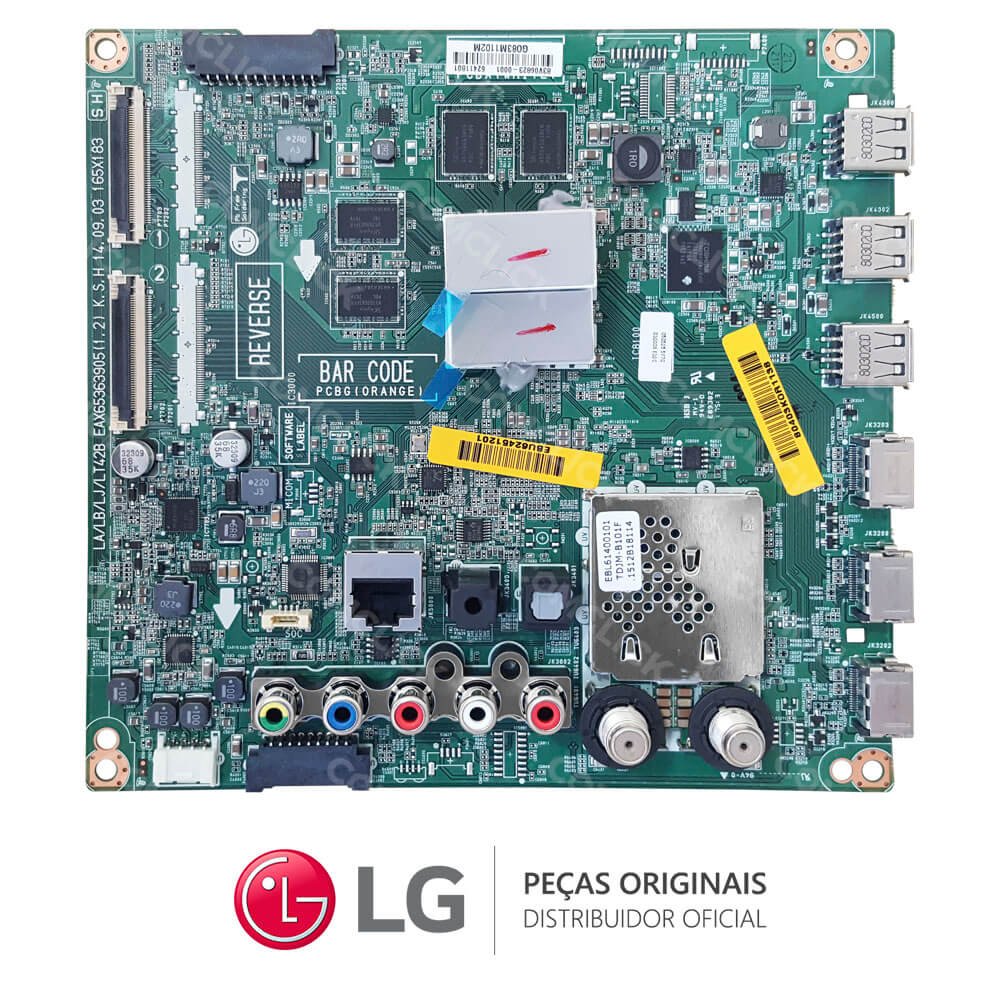Placa Principal EBU62451201 / EBU62808104 / EAX65363905 TV LG 55LB7000