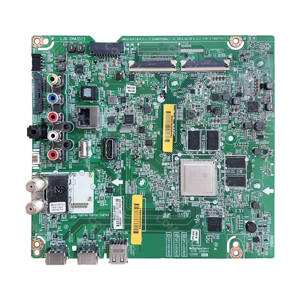 Placa Principal EBU63625801 / EBU63625802 / EAX66752804 TV LG 55UH6500