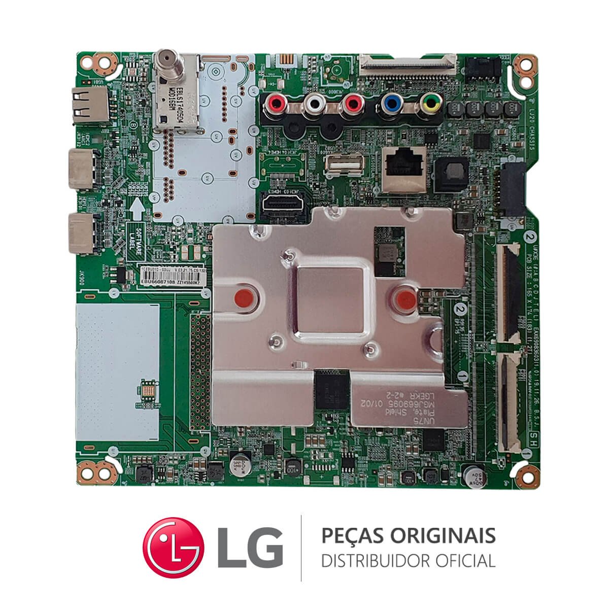 Placa Principal EBU66087108 TV LG 65UN7310PSC 65UN731C0SC