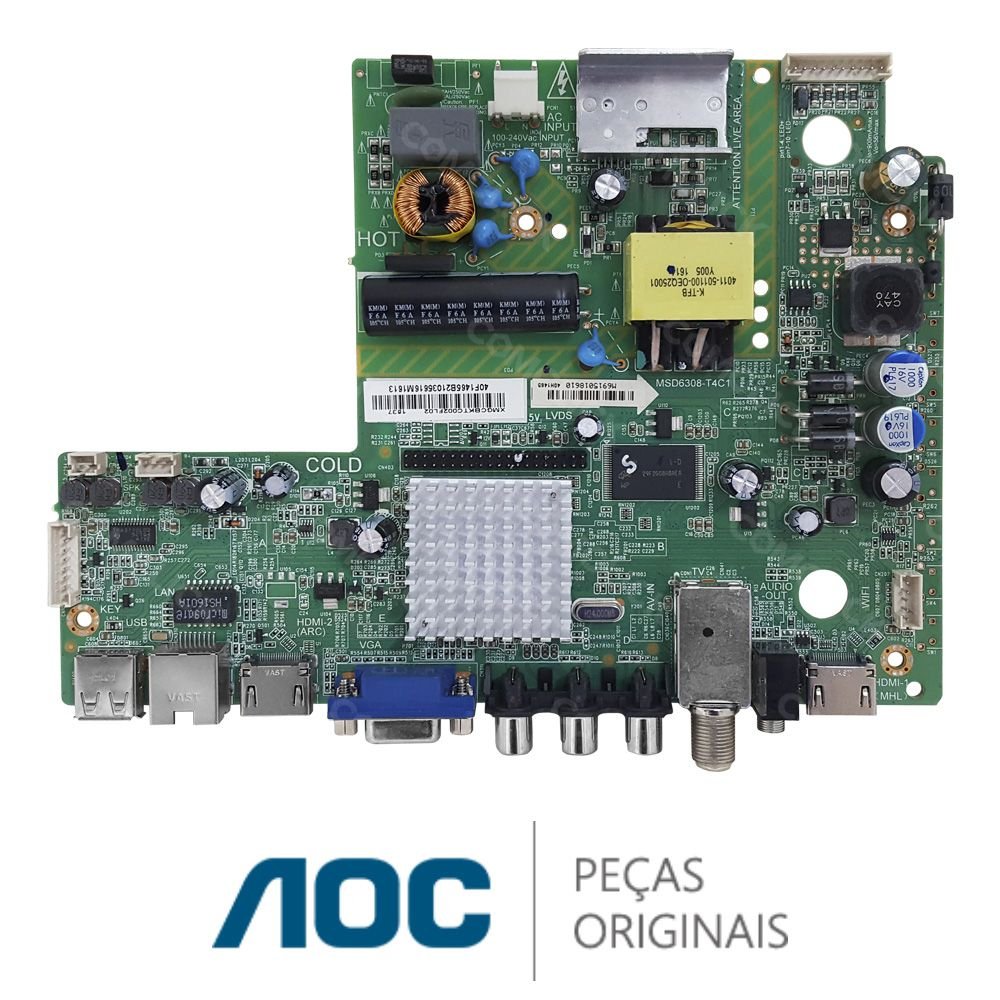 Placa Principal MSD6308-T4C1 TV AOC LE40F1465