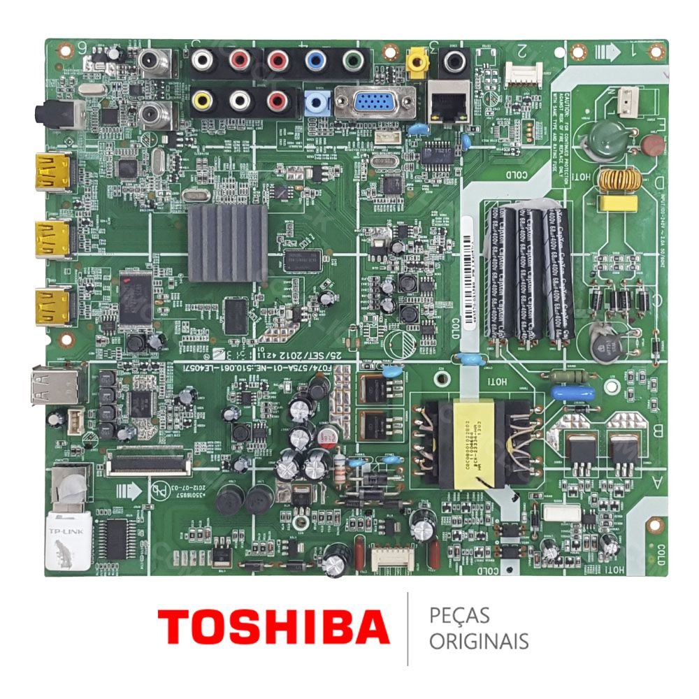 Placa Principal para TV Semp Toshiba LE40571