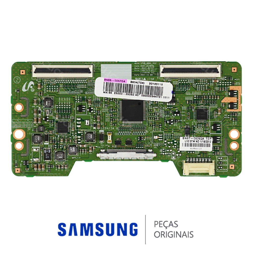 Placa T-CON BN98-03829B BN41-01797A TV Samsung UN40EH5000G UN40EH5300G LH40MEBPLGVL LH40MDBPLGVL