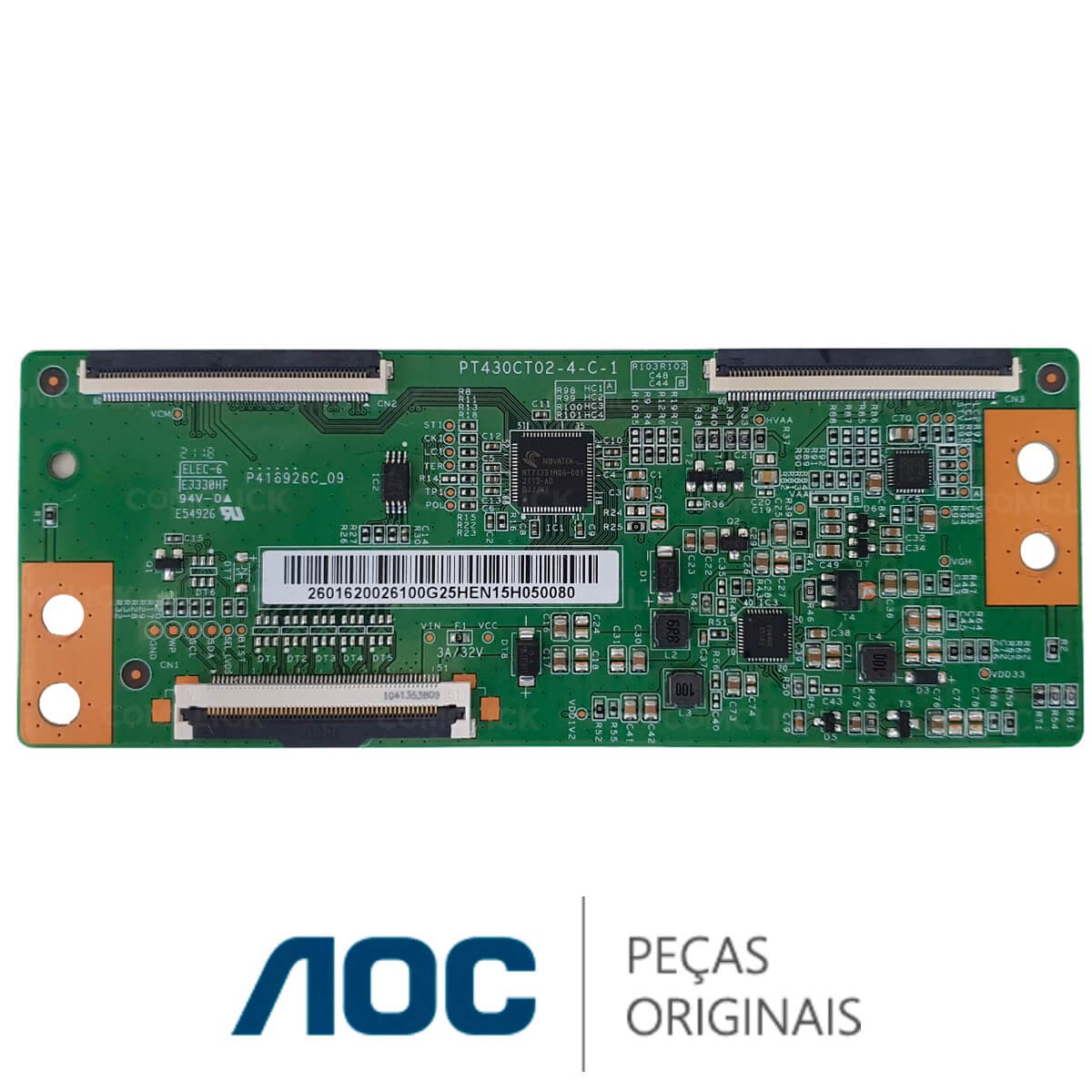 Placa T-con PT430CT02-4-C-1 TV AOC 43S5195/78G
