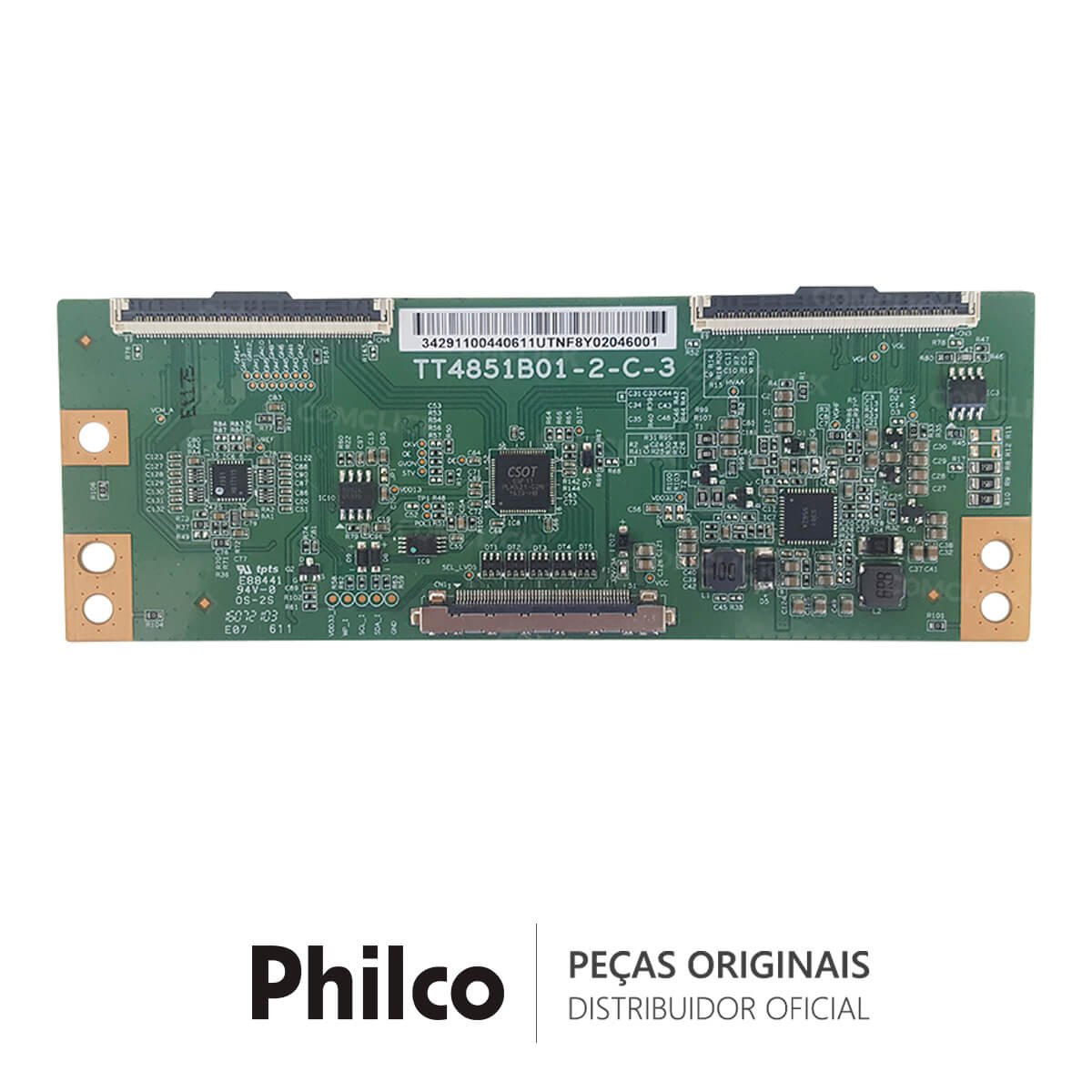 Placa T-CON TT4851B01-2-C-3 TV Philco PH49F30DSGWAC
