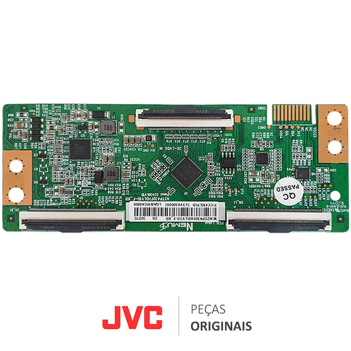 Placa T-con TV JVC N2TP430FHDLV1D LT-43MB308