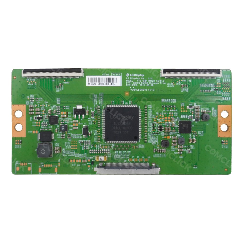 Placa T-CON V15 UHD TM120 / 6870C-0535B para TV LG 49UF6900