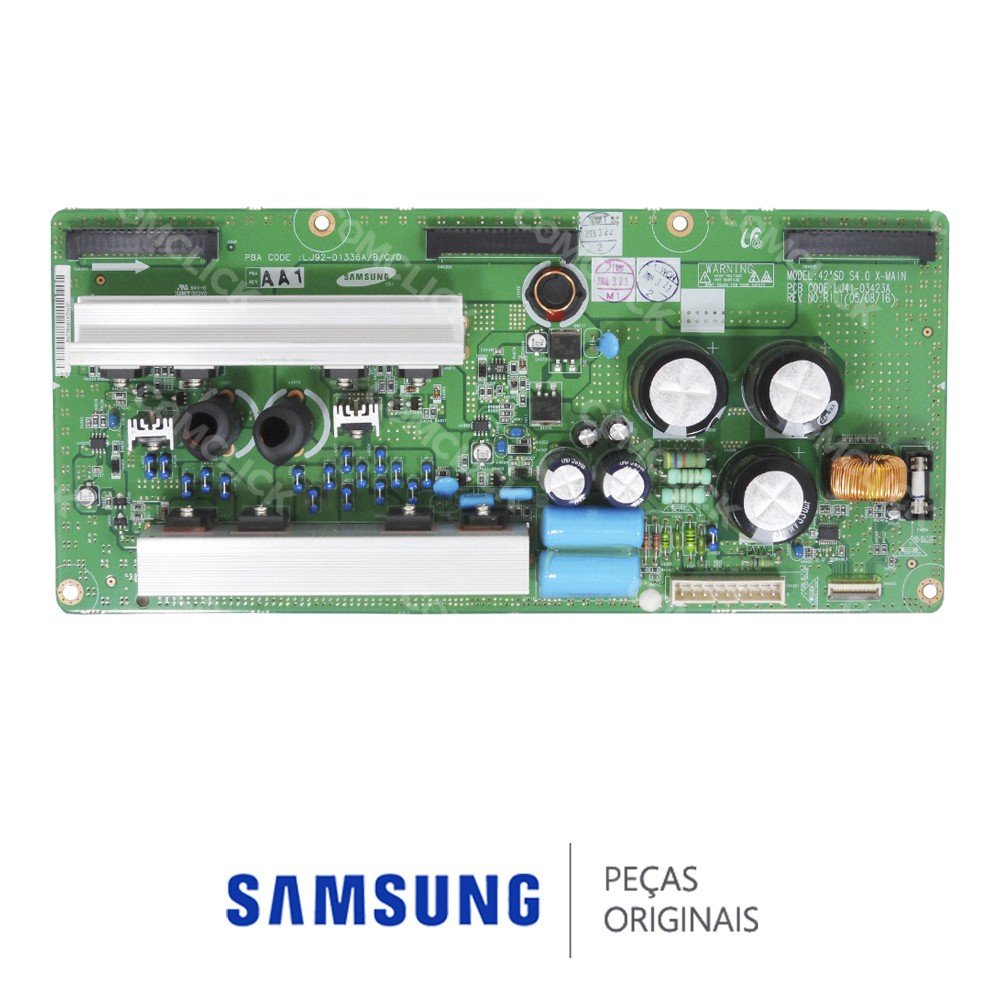 Placa X-Main BN96-02038A TV Samsung PL42S5SC/XAZ, PL42S5SC/XBG, PL42S5SX/XAZ, PPM42M5SBX/XAZ