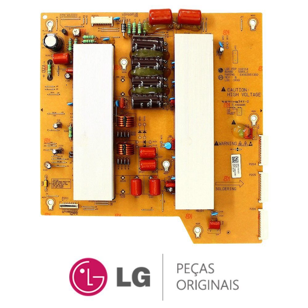 Placa Z-Sus EBR71727902 TV LG 50PV550B, 50PZ570B, 50PZ950B